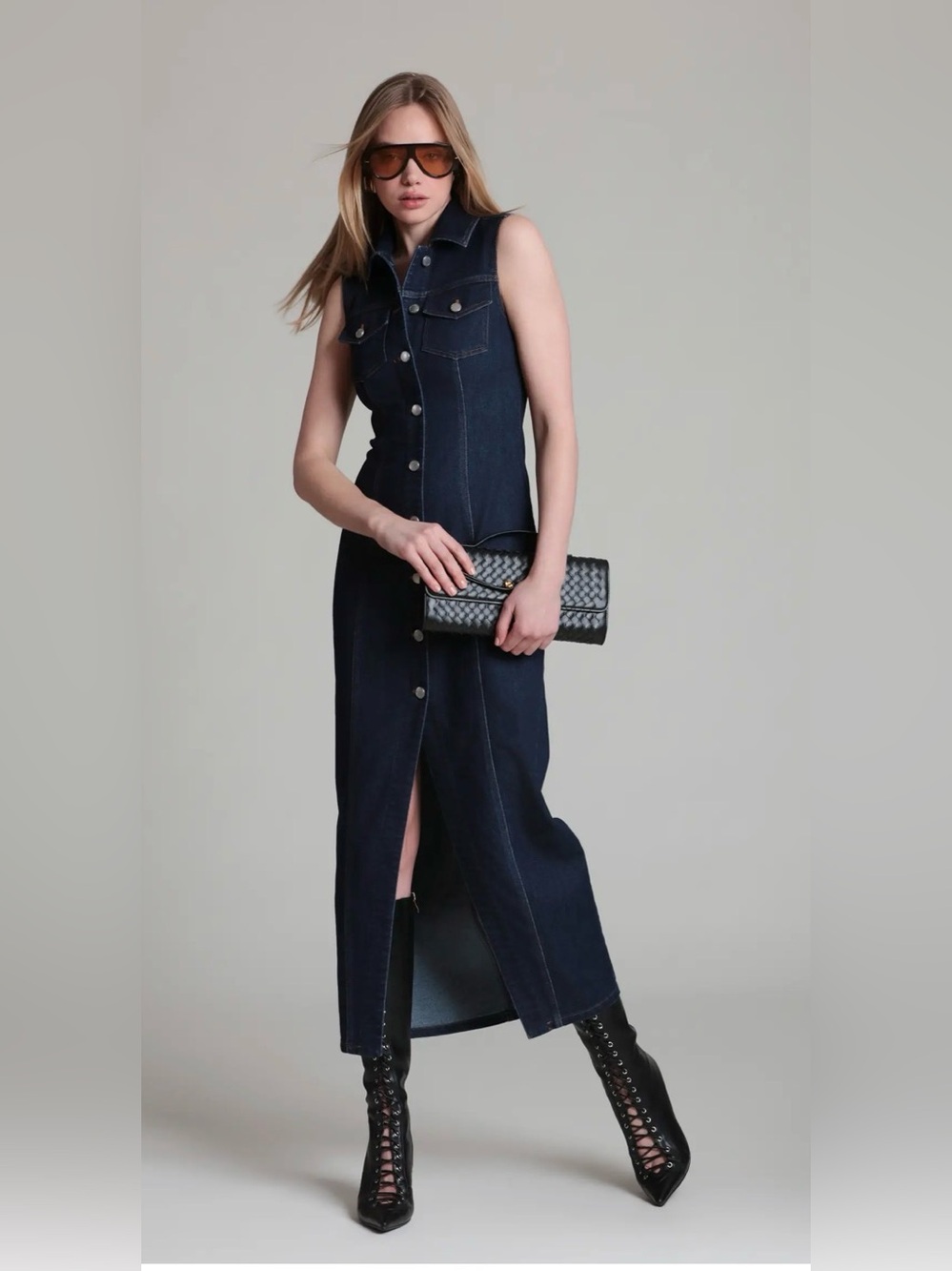 Denim Dress - Picture 3 of 7